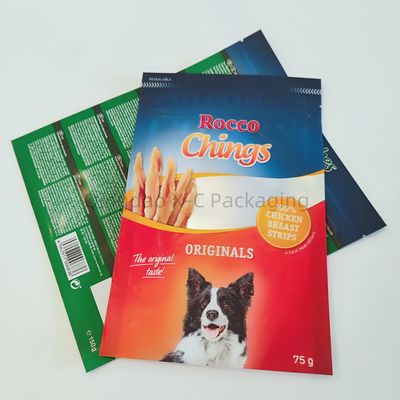 Mua Thức ăn cho thú cưng 3 mặt túi niêm phong có thể đóng lại Mini nhỏ tùy chỉnh chống ẩm cấp thực phẩm màu sắc online manufacture