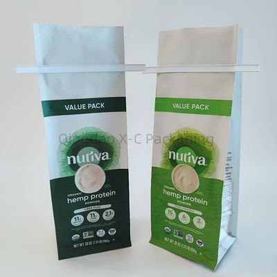 Mua OEM 8 Side Seal túi tái đóng với Side Gusset Zipper Square Bottom Gusset online manufacture