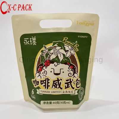 Mua Thiết kế mới tùy chỉnh nhựa mylar đứng lên túi kim cương hình bao bì hạt cà phê online manufacture