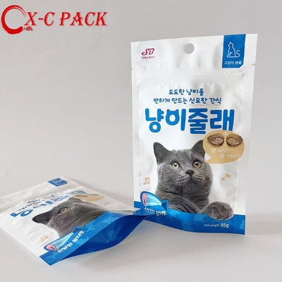 Mua Nhập khẩu nhựa tùy chỉnh thực phẩm thú cưng đồ ăn nhẹ mèo chó ẩm ướt túi thức ăn thú cưng đứng lên túi với túi đóng gói niêm phong online manufacture