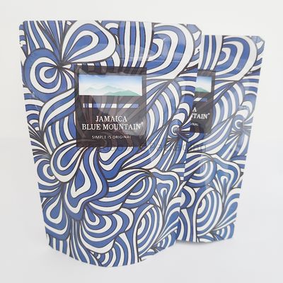OEM Dòng túi Ziplock Dùng để đứng, Dòng túi nhựa Dùng để đứng Bao bì hạt cà phê trà