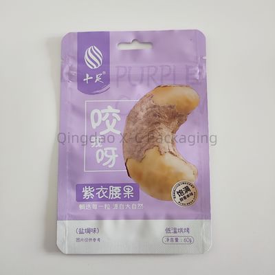 Có thể đóng lại Stand Up Bag Zipper Plastic Packaging Ziplock Food Doypack Custom Digital
