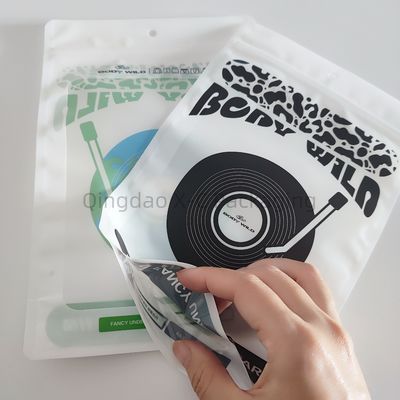 in tùy chỉnh đứng lên túi đóng lại bao bì chống mùi với zipper