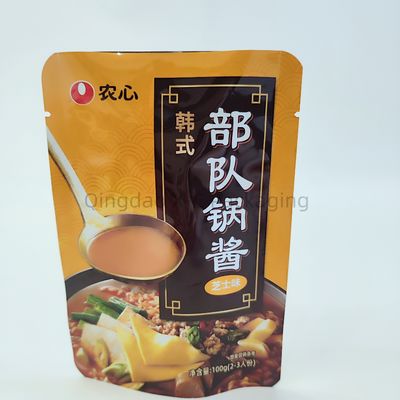 OEM chống nước túi nhựa đứng lên chất lượng thực phẩm bao bì Ziplock tùy chỉnh