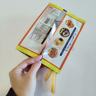 Thẻ tùy chỉnh Laminated Back Seal Thùng đóng gói túi đệm nhựa cho đồ ăn nhẹ