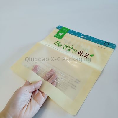 Dải dán 3 mặt linh hoạt túi chống nước chống mùi Chất đục tùy chỉnh chất lượng thực phẩm nhựa