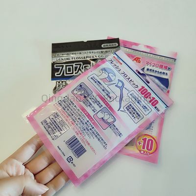 Thẻ thực phẩm lớp 3 túi niêm phong bên với niêm phong răng zipper túi đóng gói túi