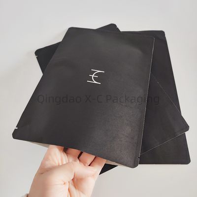 Thẻ nhiệt kim loại tùy chỉnh Kraft túi giấy với dễ dàng lấp đầy cho mua sắm