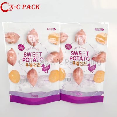 Tùy chỉnh 500PCS 1000PCS MOQ thấp Khóa khóa khóa gói thực phẩm tùy chỉnh in kỹ thuật số Stand up pouch Packaging